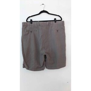 Lamberti Italian Clothing Brand Cotton Chino Shorts Gray, Size 42
